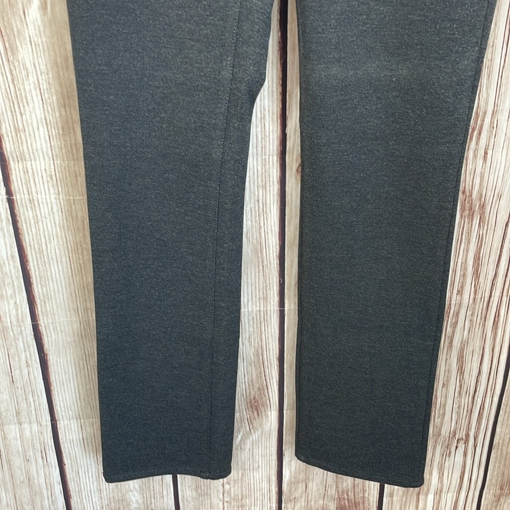 Ann Taylor Polished Tailored Fit Ponte Dark Gray Pants Size 4 - Picture 3 of 7
